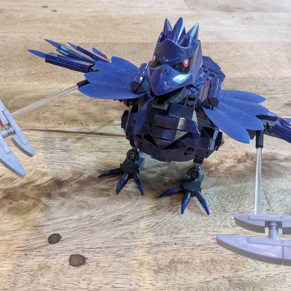 Mega Construx Pokemon Corviknight - Purple - Complete